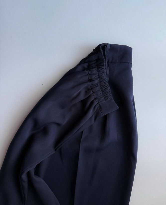 شلوار بگ پارچه ایی زنانه کرپ مدل مهشید سایز L.3xl و با ضمانت اصالت کالا