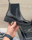 نیم بوت چرم و ورنی کشی زنانه مدل مادام کد naz611 ساز ۳۷ تا ۴۰ ضمانت اصالت کالا