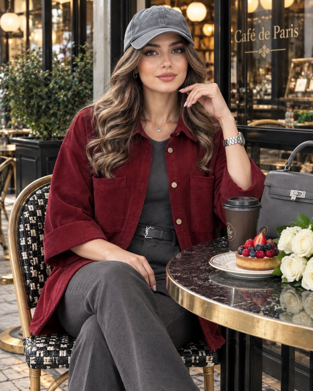 شومیز مانتویی مخمل زنانه